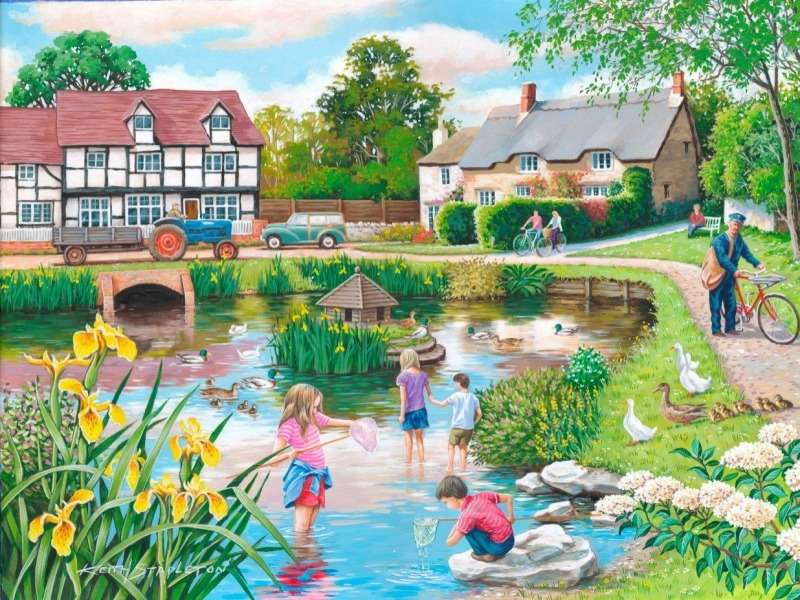 DUCK POND-SADDLE OF THE DUCK jigsaw puzzle online