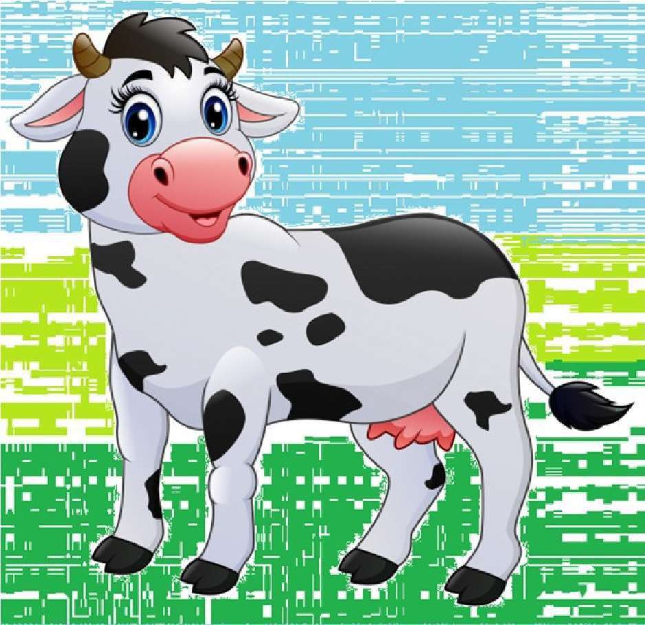 Cow Lola puzzle online