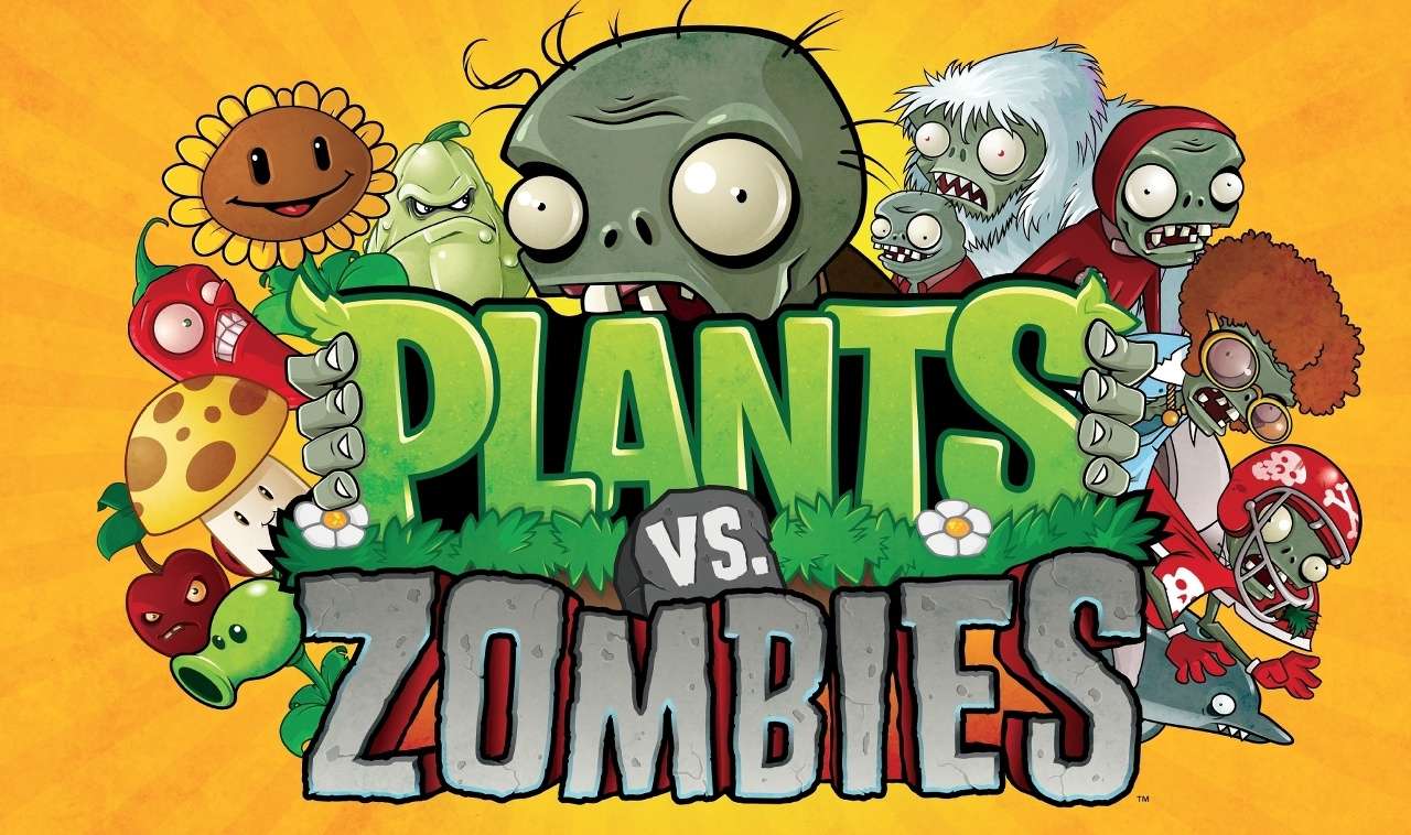 Növények vs zombik online puzzle