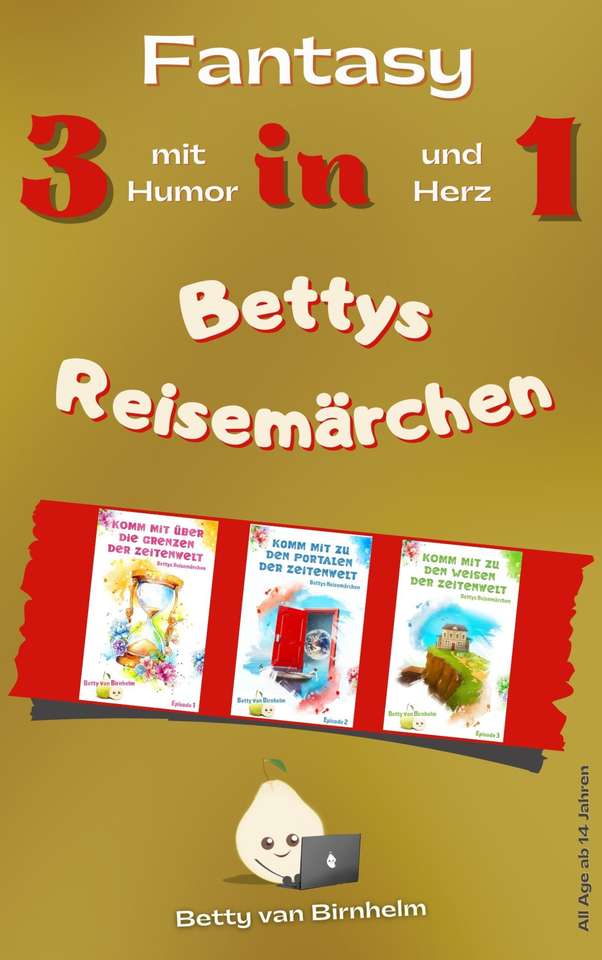 Omslagspussel Bettys resesaga Pussel online