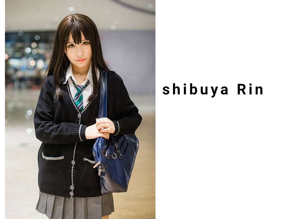 Skutečný Shibuya Rin online puzzle