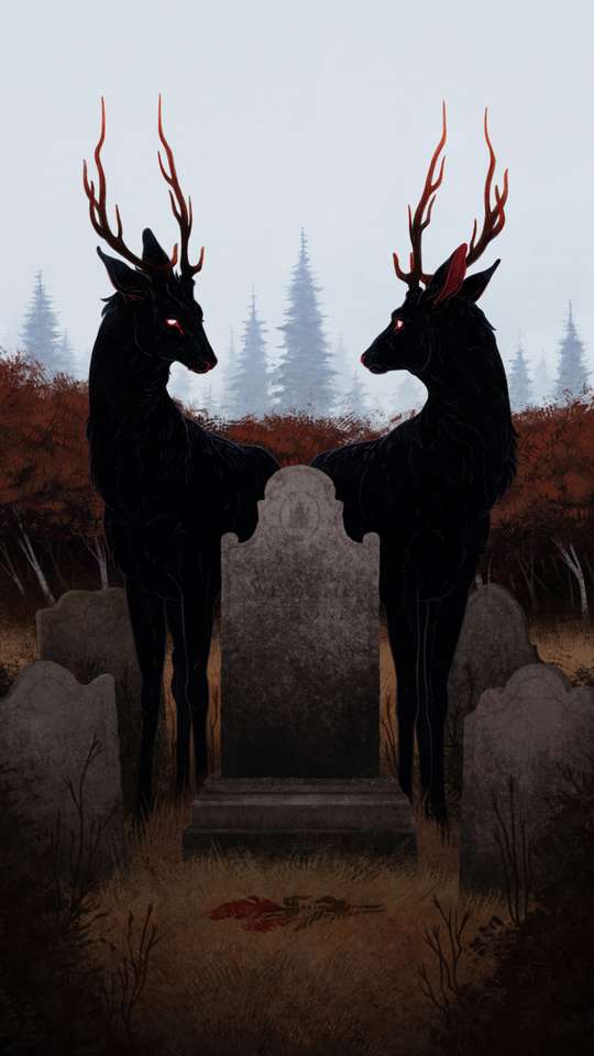 Deer Art παζλ online