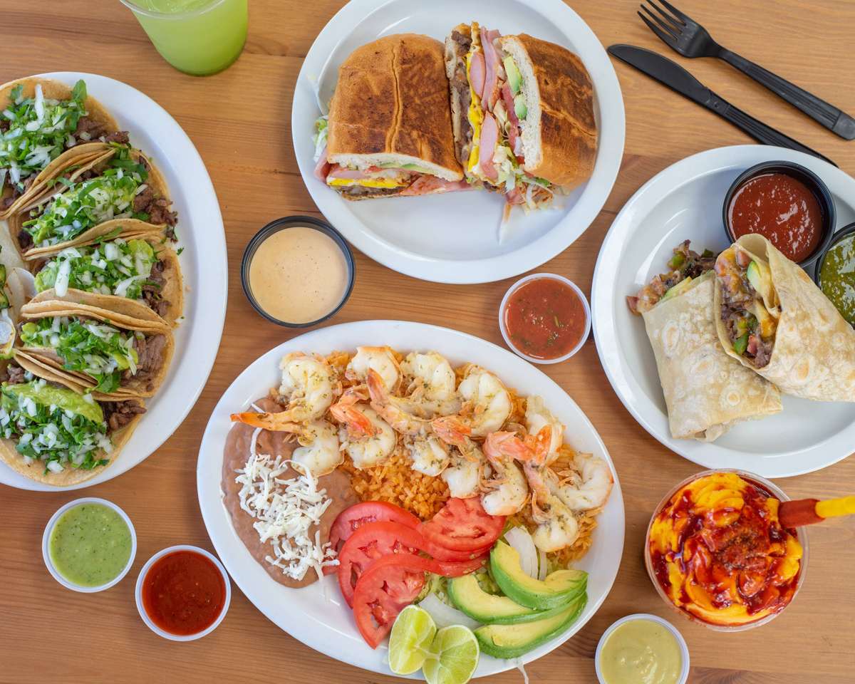 Μεξικάνικα πιάτα μεσημεριανού γεύματος online παζλ