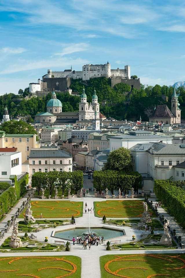 Salzburg, Rakousko skládačky online