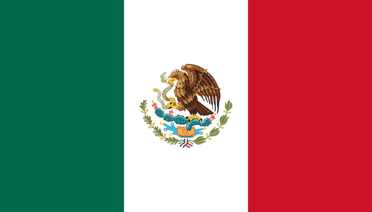 Mexikansk flagga Pussel online