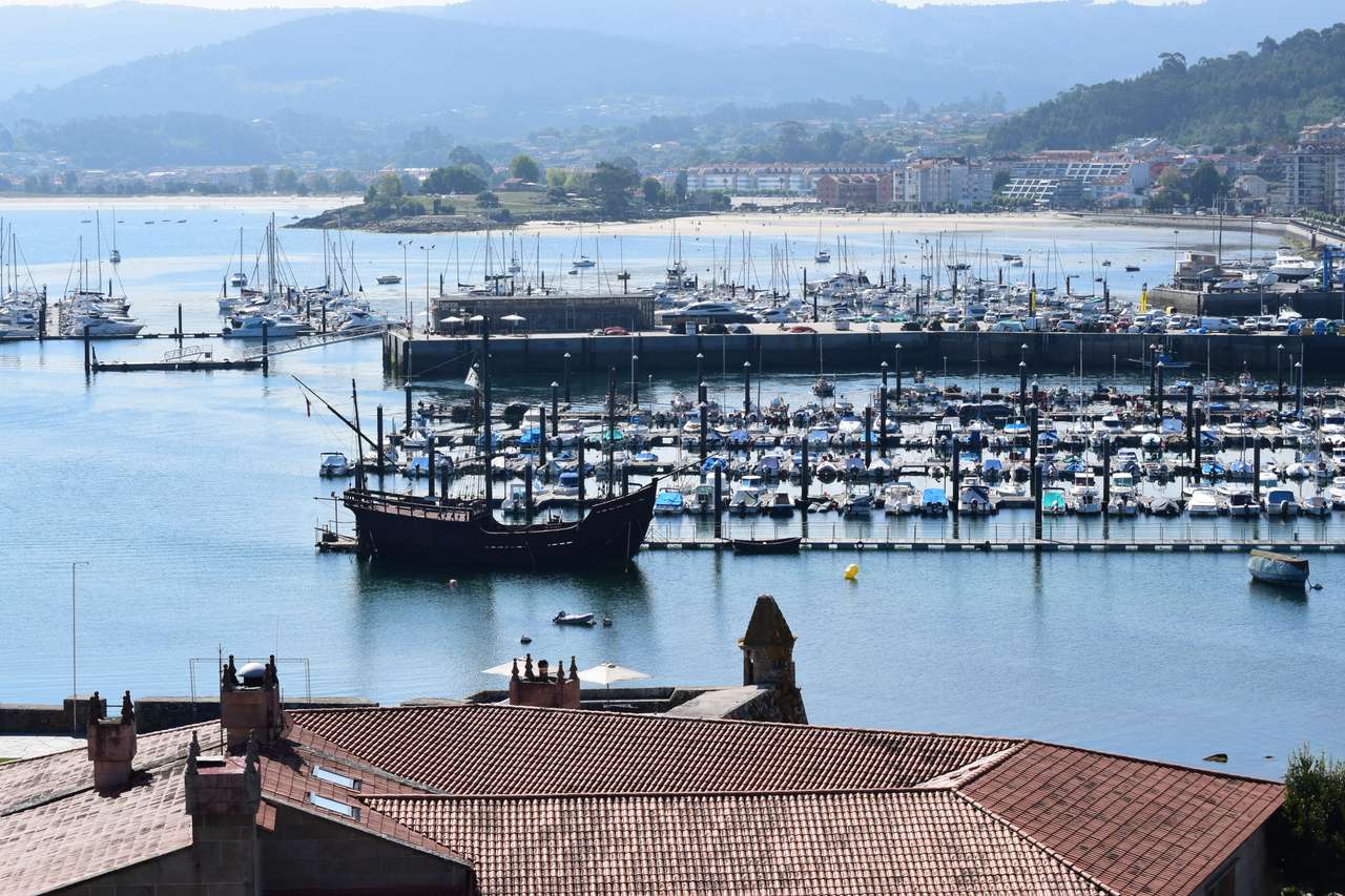Baiona, Pontevedra, Galícia, Spanyolország online puzzle