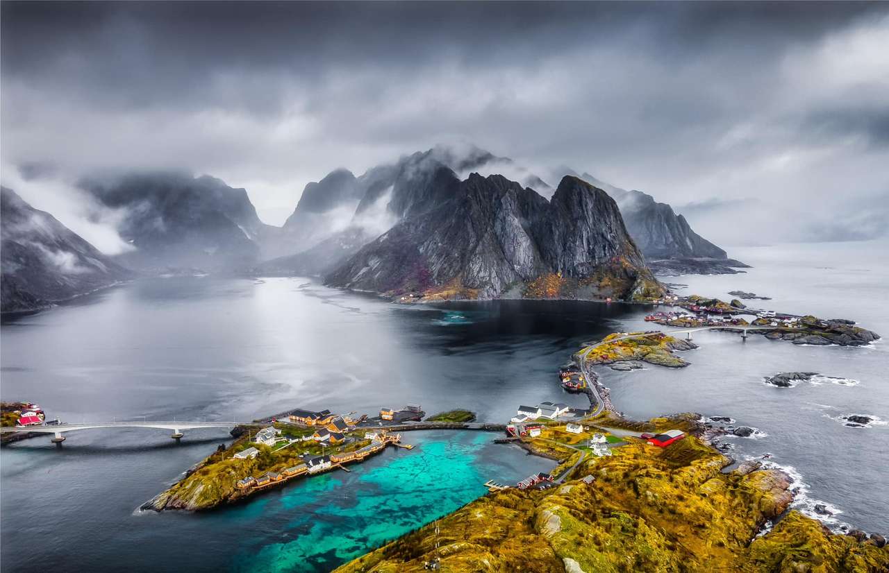Лофотенски острови, Норвегия онлайн пъзел