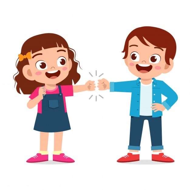 GIRL AND BOY online puzzle