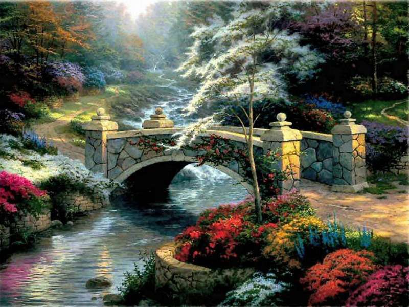 They call it 'Bridge of Hope' - a charming corner :) jigsaw puzzle online