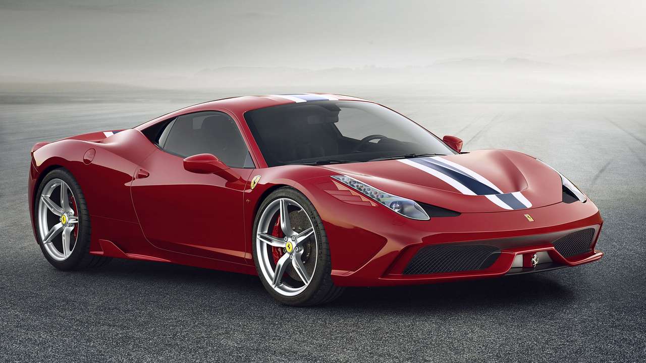 2014 Ferrari 458 Speciale pussel på nätet