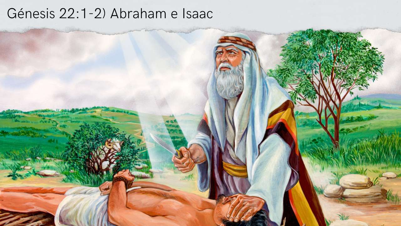 Ábrahám és Izsák kirakós online