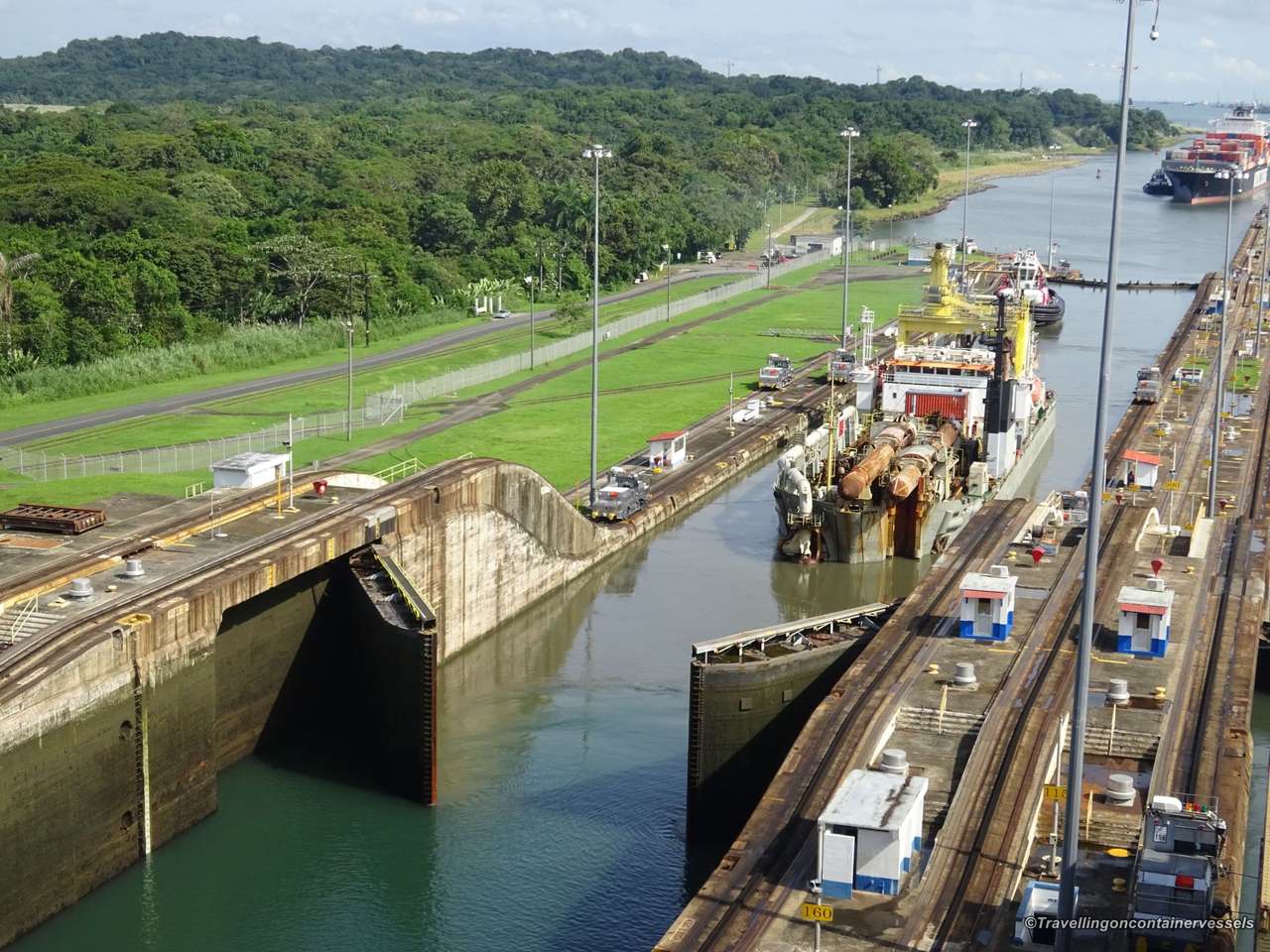 Panamakanalen pussel på nätet