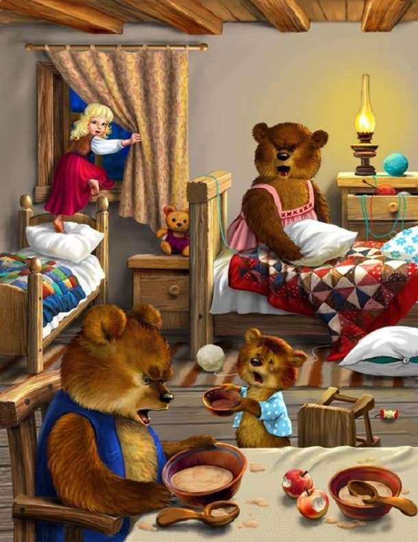 Famiglia orsetti puzzle online