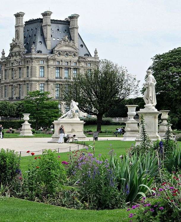 Le jardin des Tuileries puzzle en ligne