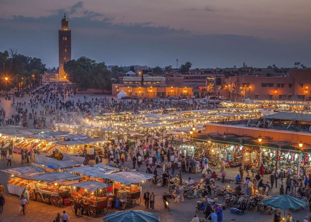Marrakesh pussel på nätet