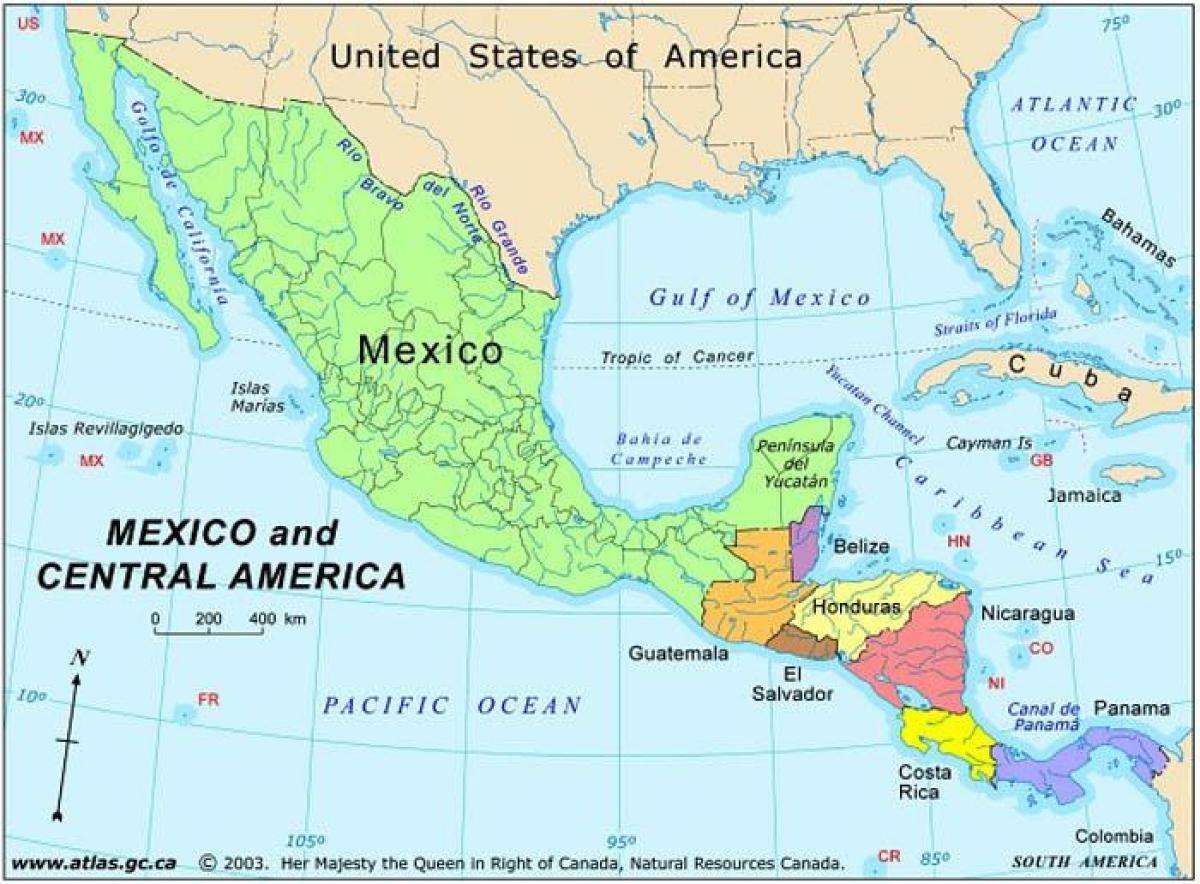 MEXICO MAP jigsaw puzzle online
