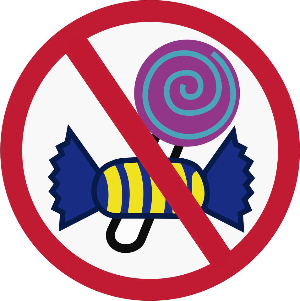 сладкишите са забранени онлайн пъзел