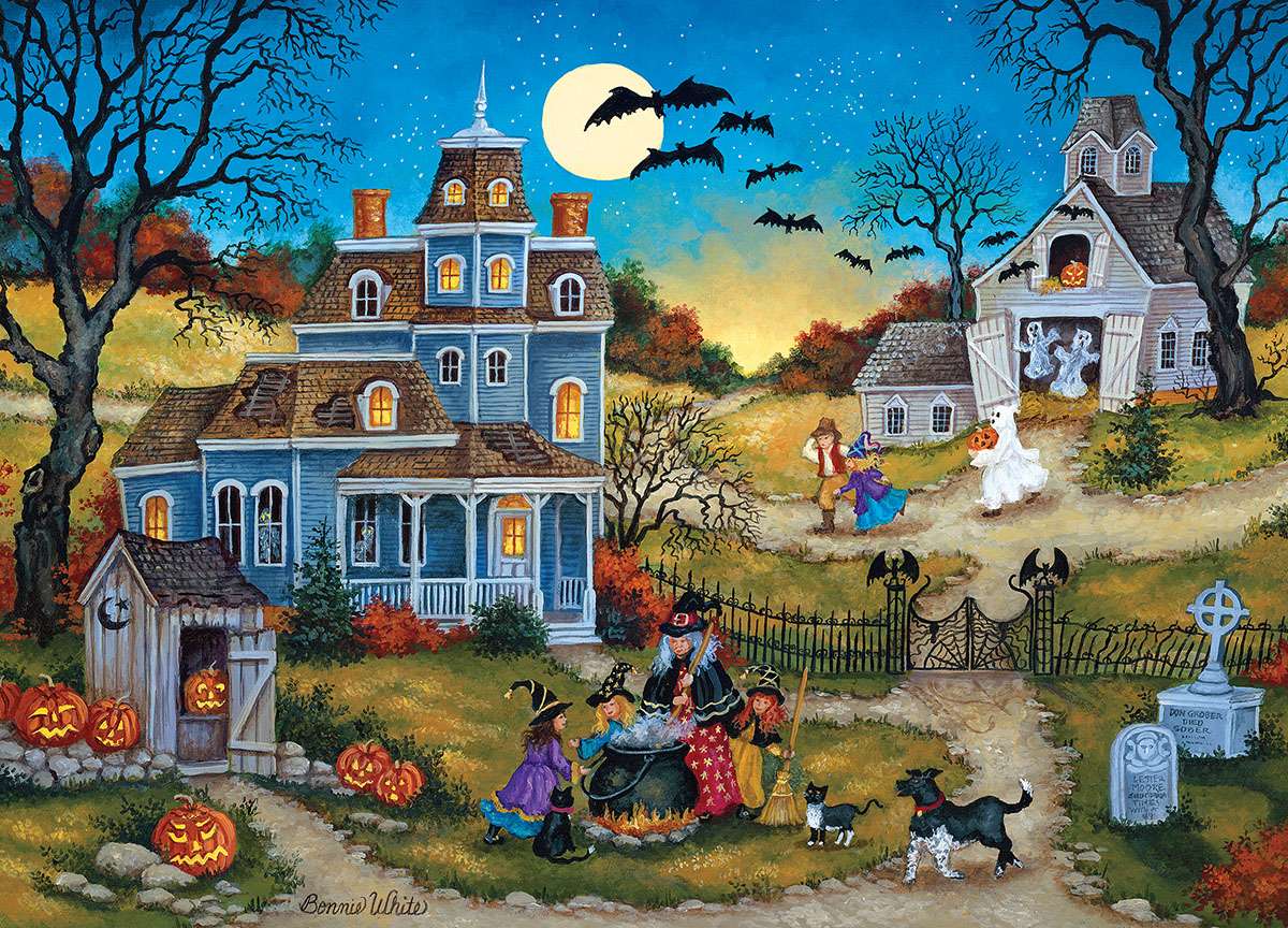 Plaisir d'Halloween puzzle en ligne