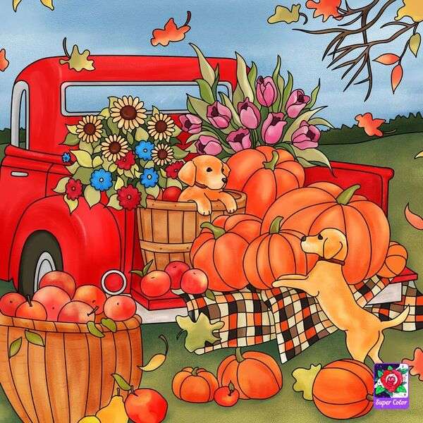 Puppies in a Pickup #236 jigsaw puzzle online