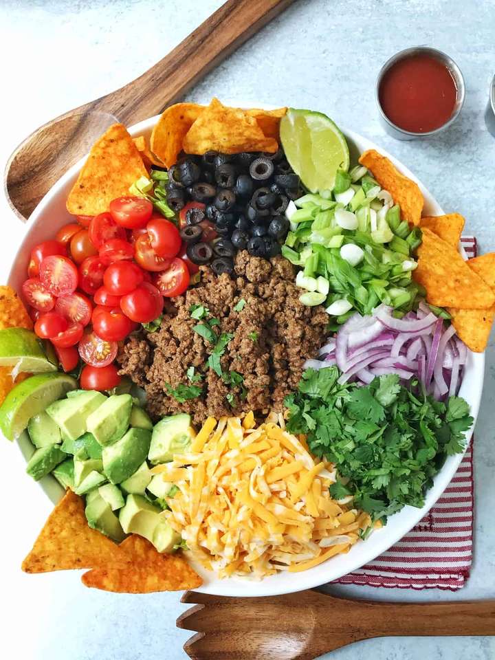 Salade de Taco puzzle en ligne