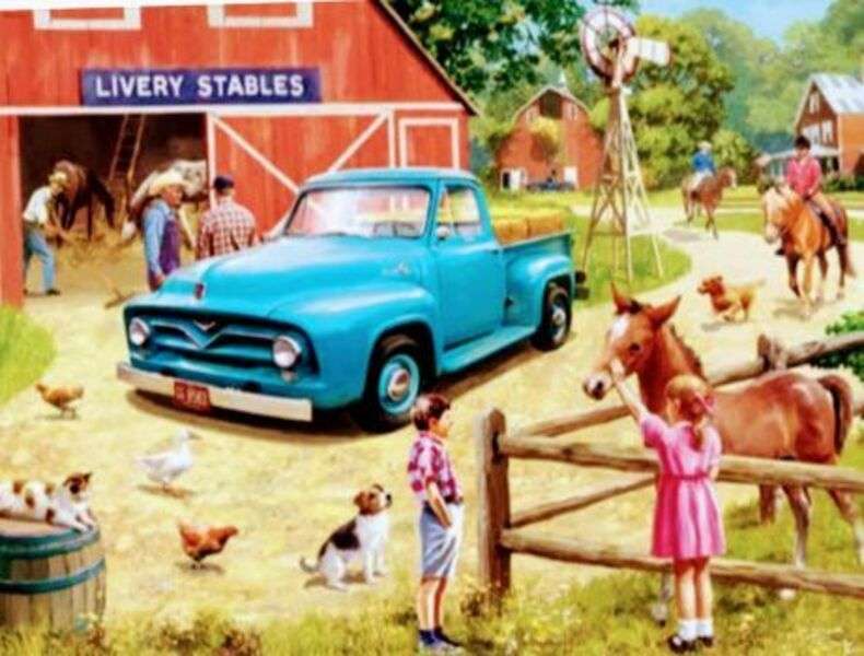 fun day on the farm jigsaw puzzle online