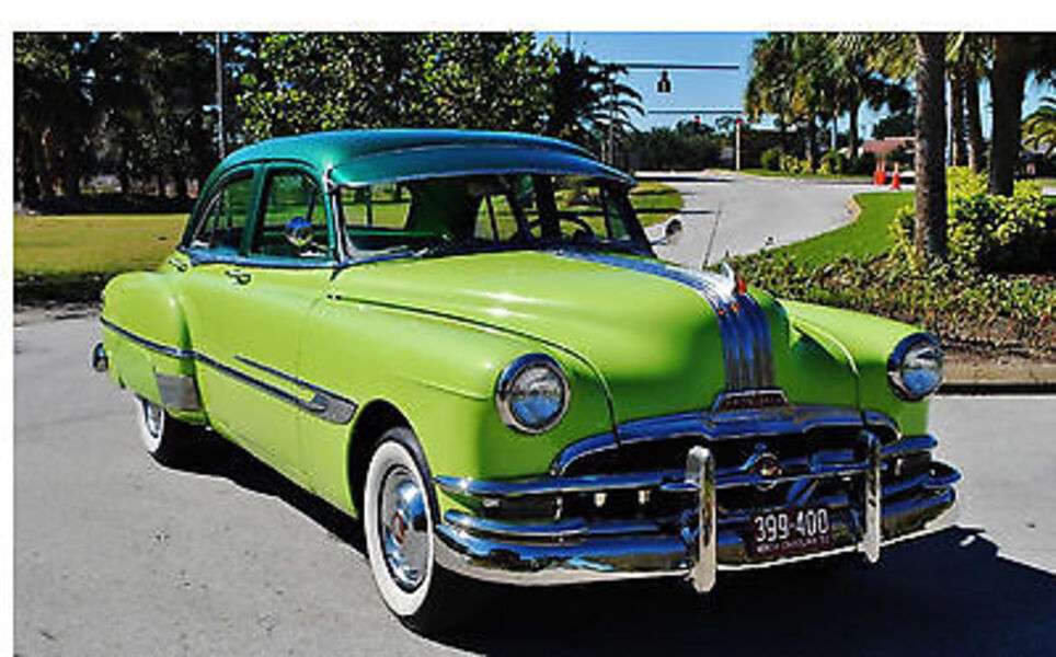 Auto Pontiac Chieftain Nobles Jahr 1952 #9 Puzzlespiel online