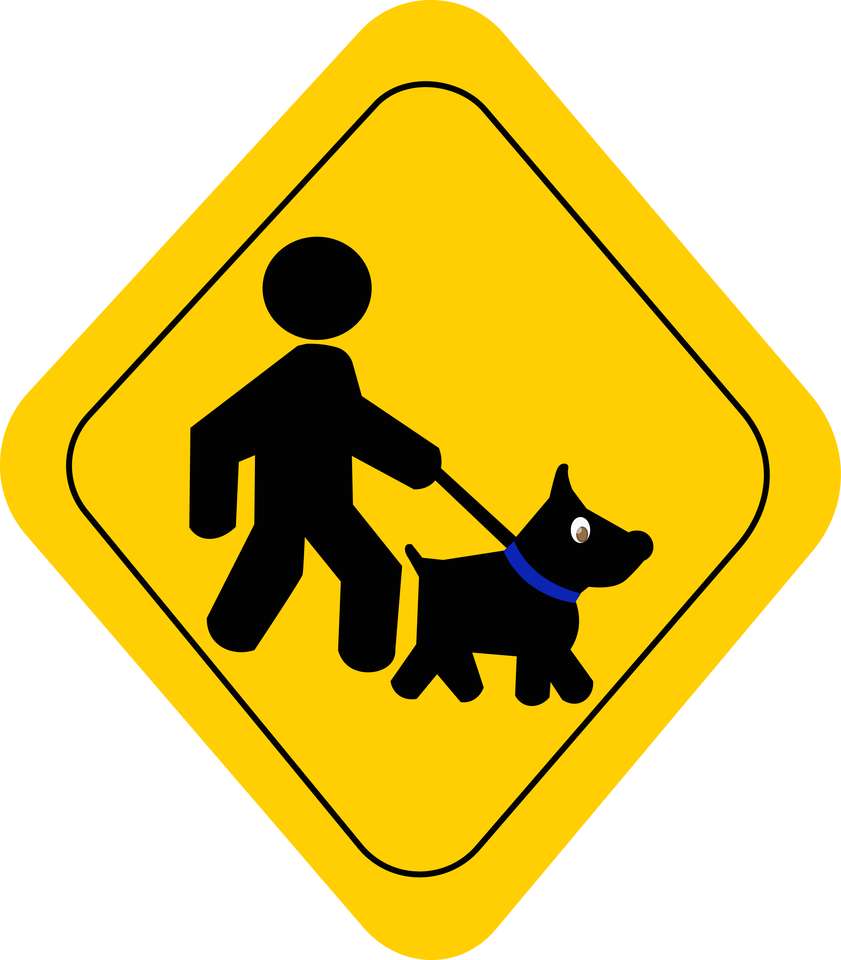 Cuidado con los peatones y los animales rompecabezas en línea