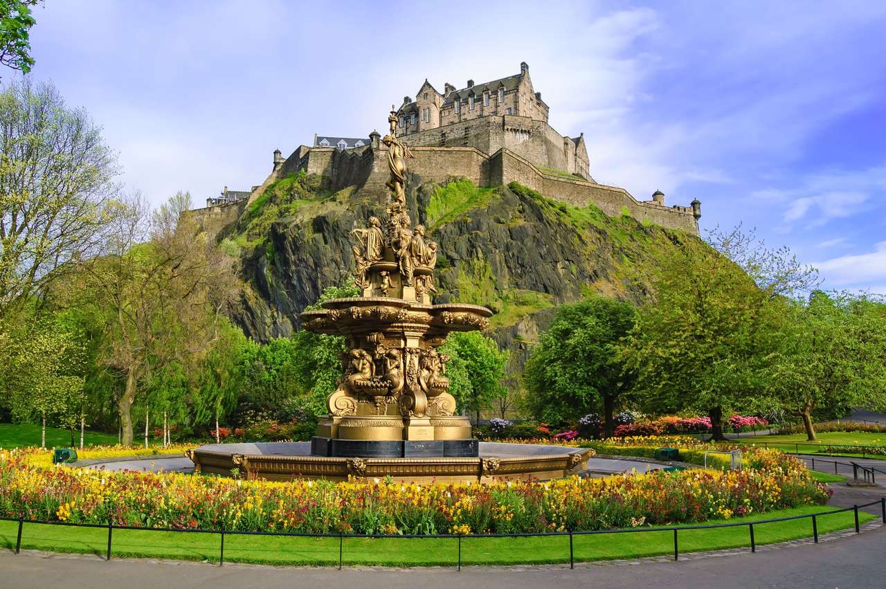 Il grande castello di Edimburgo puzzle online