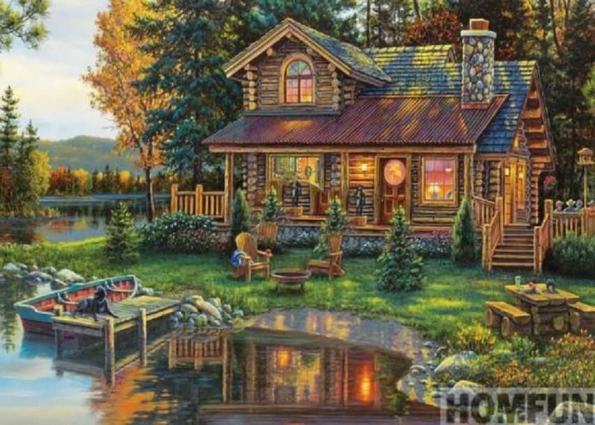 Casa felice puzzle online