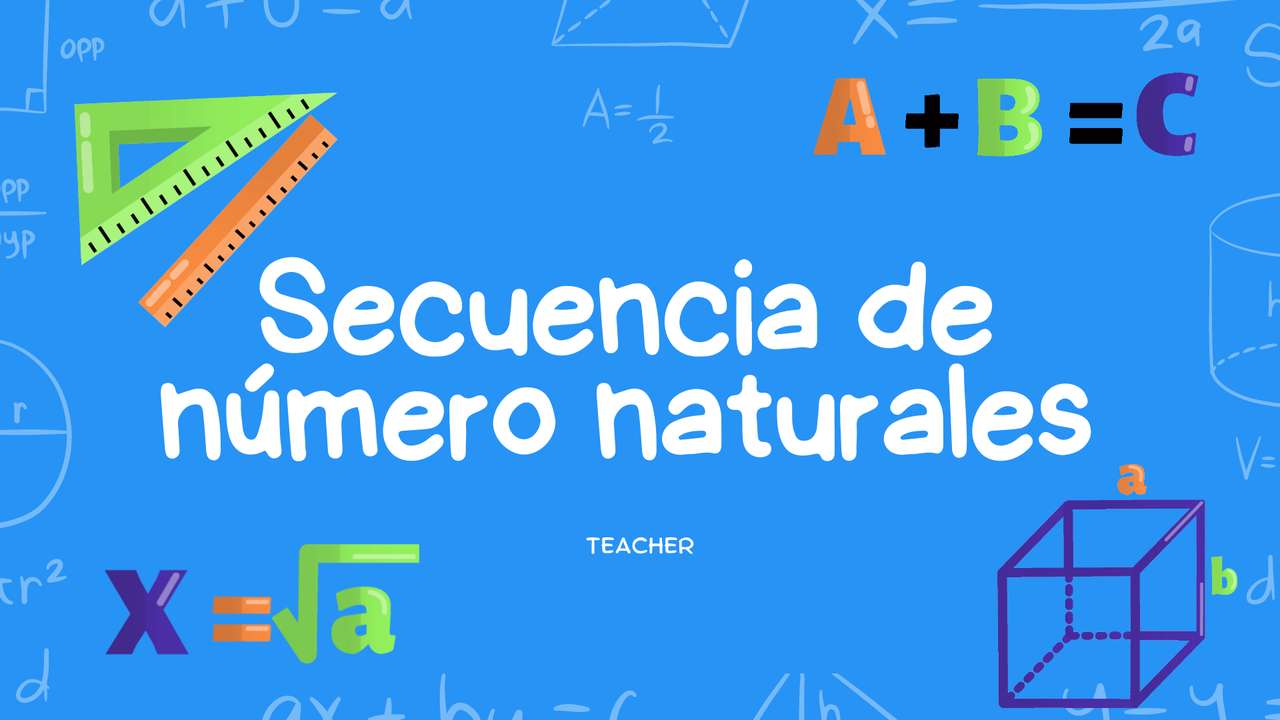 Sequence of natural numbers online puzzle