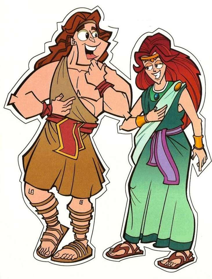 Samson und Delilah Online-Puzzle