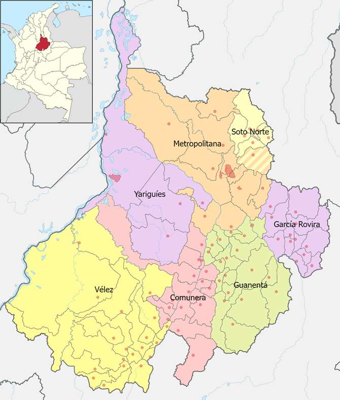 επαρχίες Σανταντέρ παζλ online