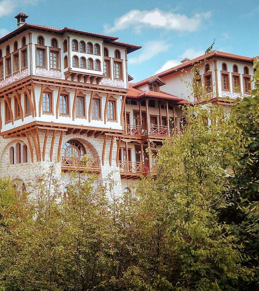 Grécia Macedônia Kilkis Mosteiro de Goumenissa quebra-cabeças online