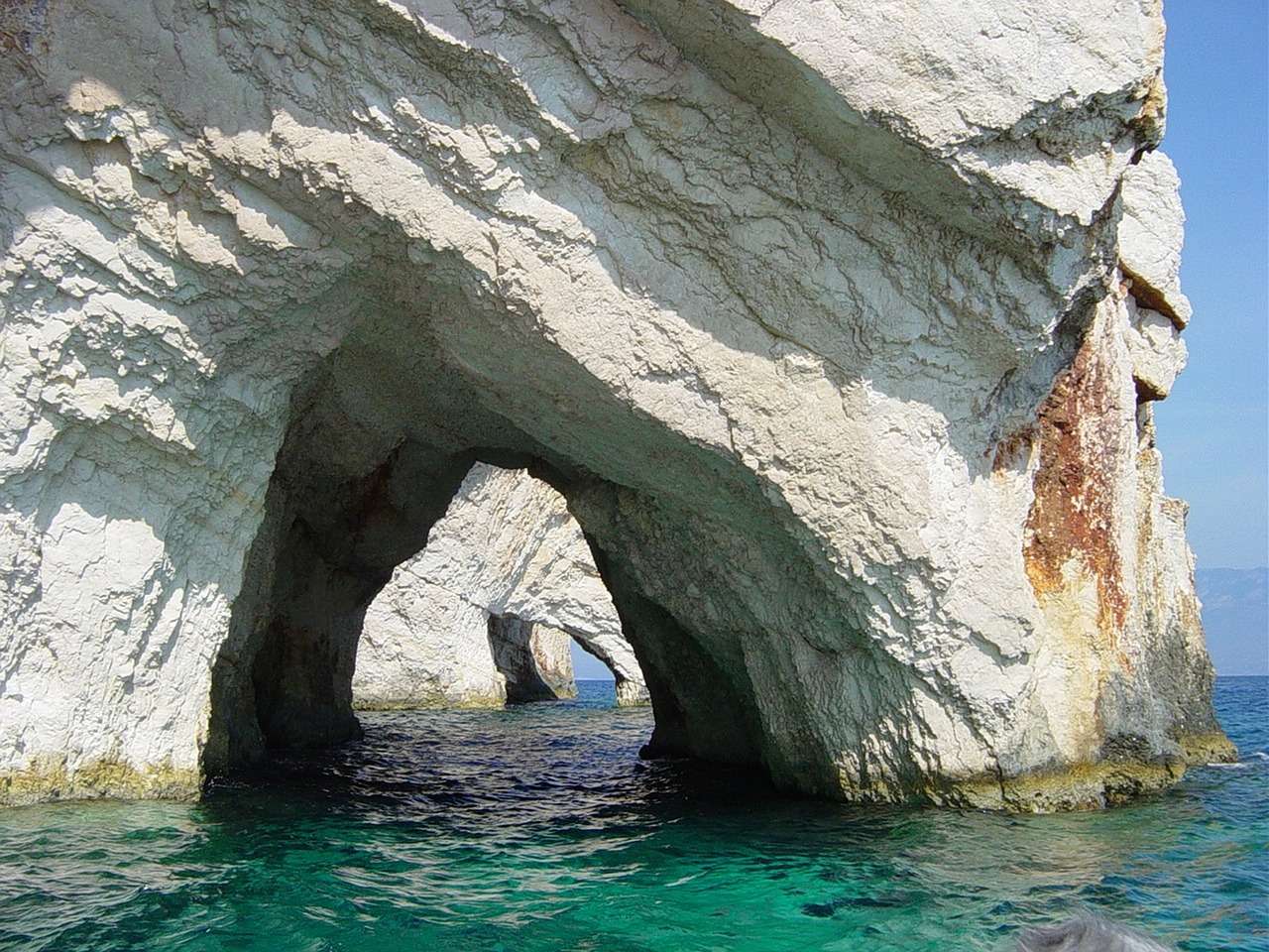 Grotte Bleue Grèce puzzle en ligne