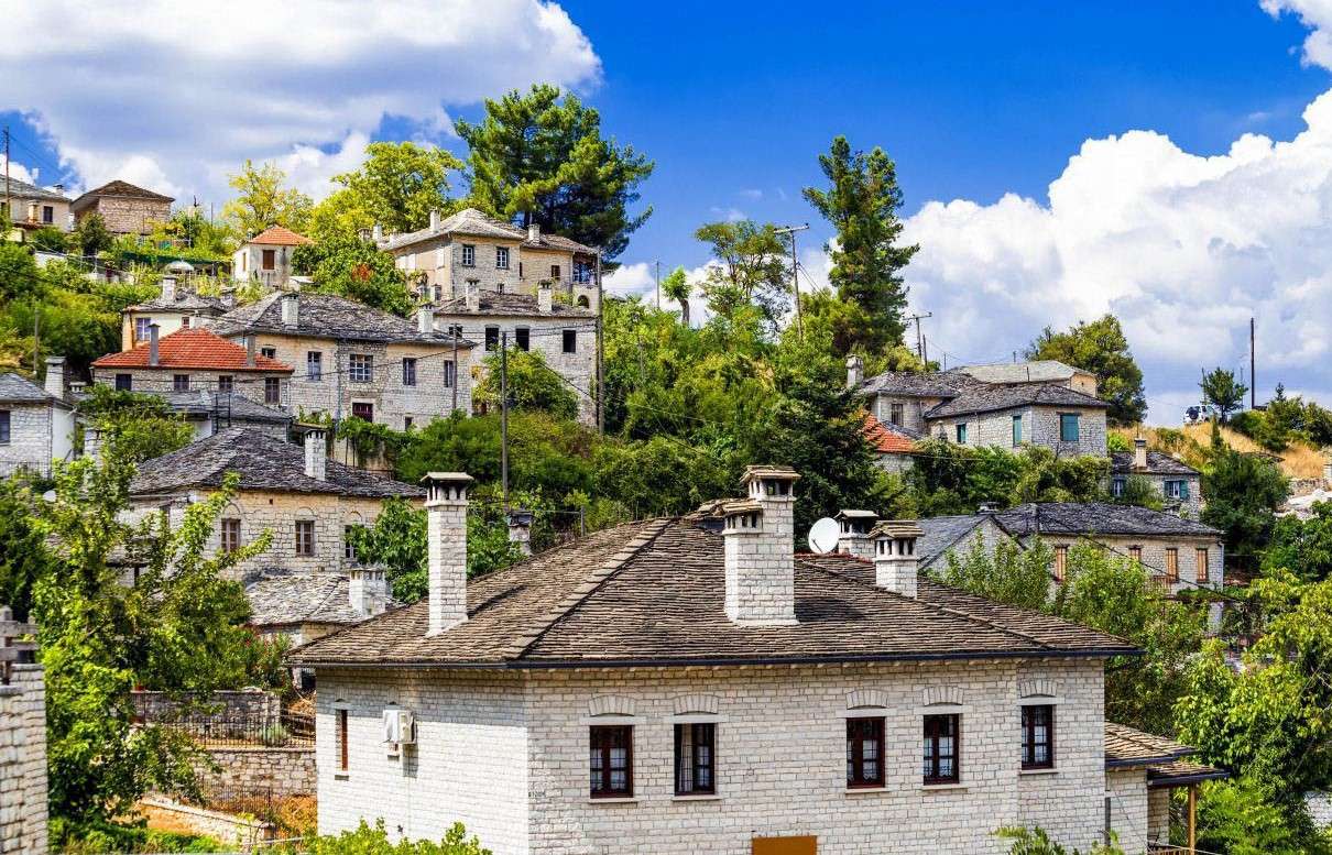 Greece Epirus mountain village jigsaw puzzle online