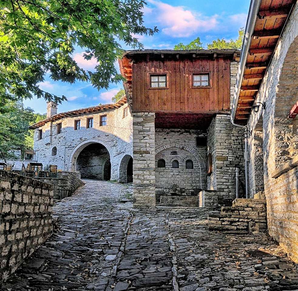 Griekenland Epirus bergdorp online puzzel