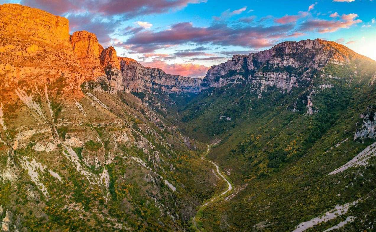 Griekenland Epirus landschap legpuzzel online