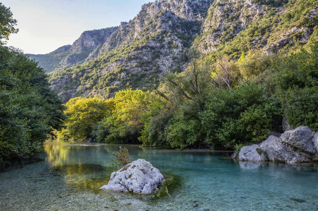 Griekenland Epirus Acheron-rivier online puzzel
