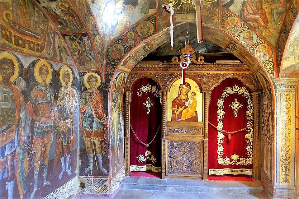 Griechenland Meteora Kloster Online-Puzzle