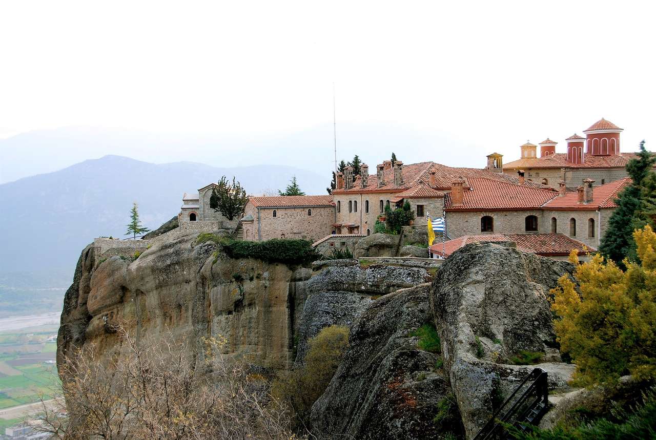 Grecia Meteora Monasterio de Agios Stephanos rompecabezas en línea