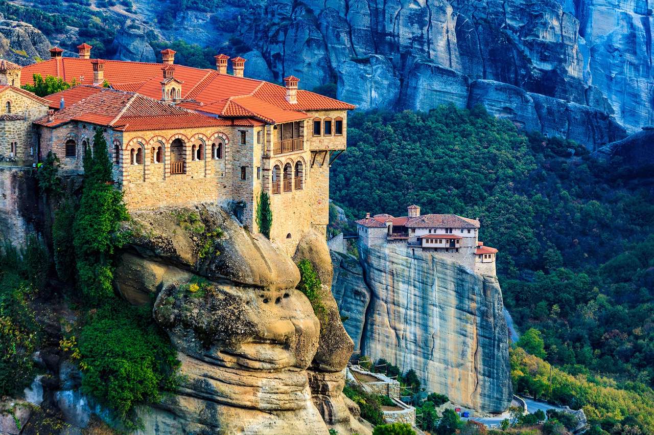 Grecia Monastero di Meteora di Varlaam puzzle online