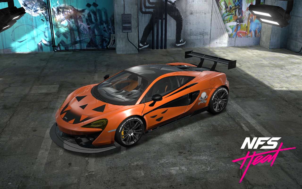McLaren 570 înfricoșătoare puzzle online
