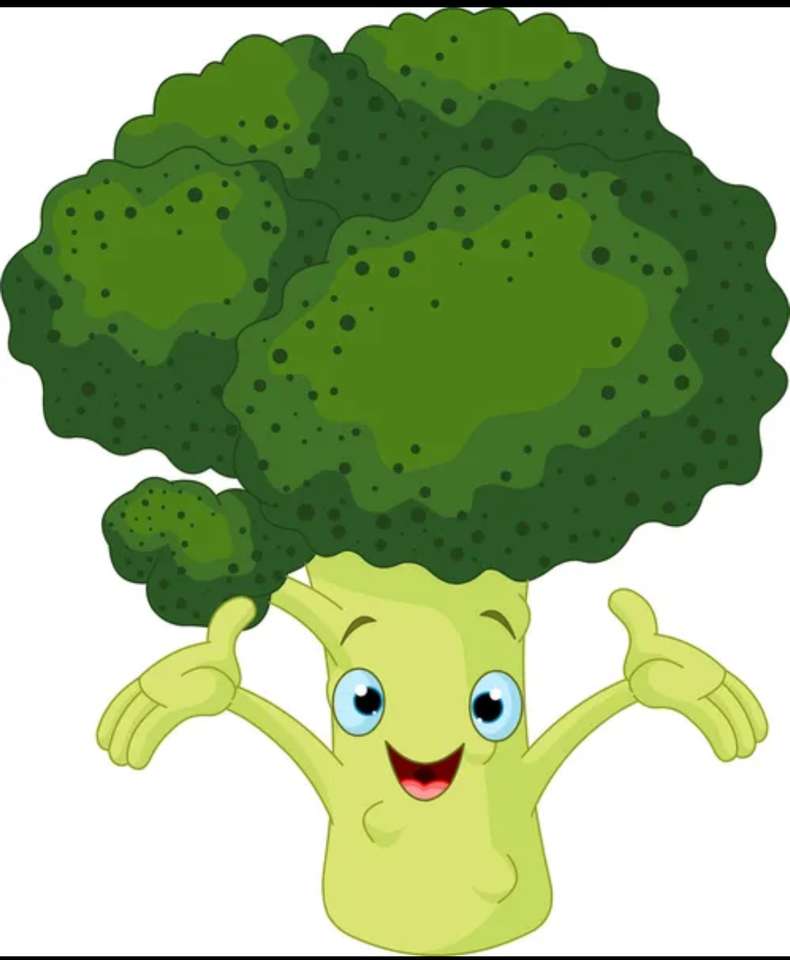 зеленчук броколи онлайн пъзел