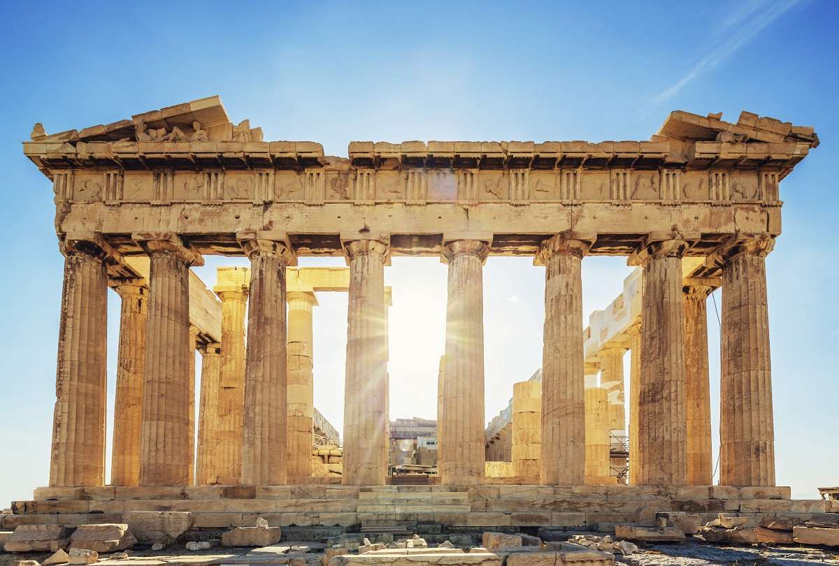 Гърция Атика Атина Акропол онлайн пъзел