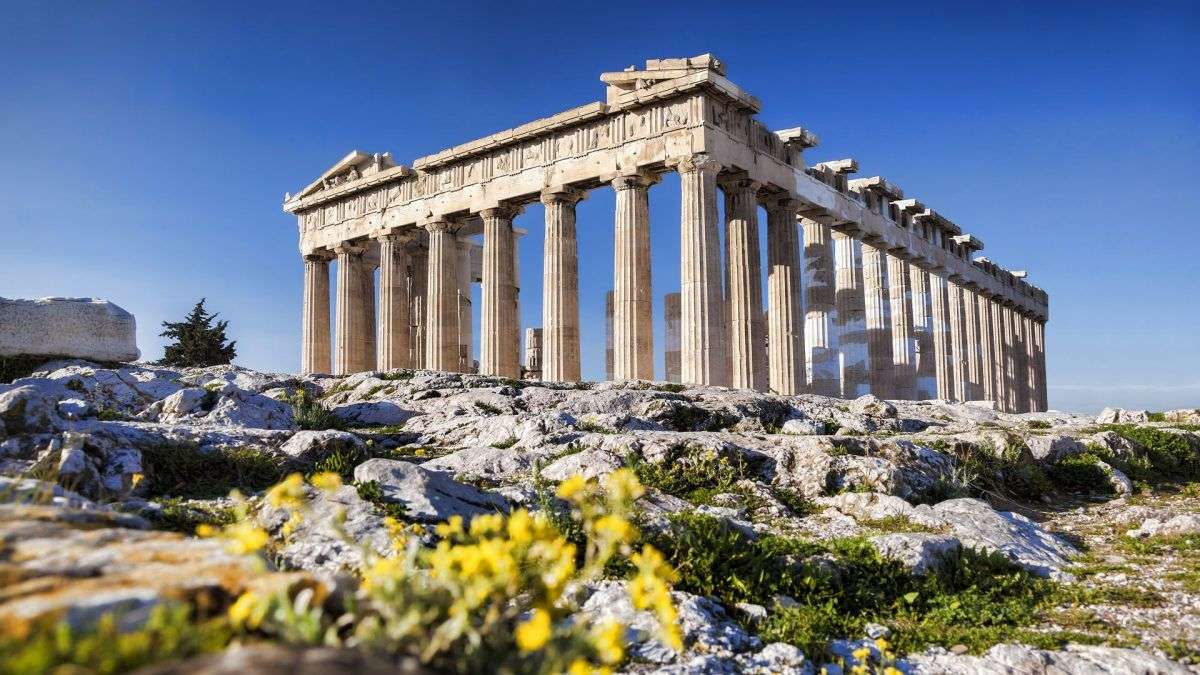 Řecko Attika Athény Akropole skládačky online
