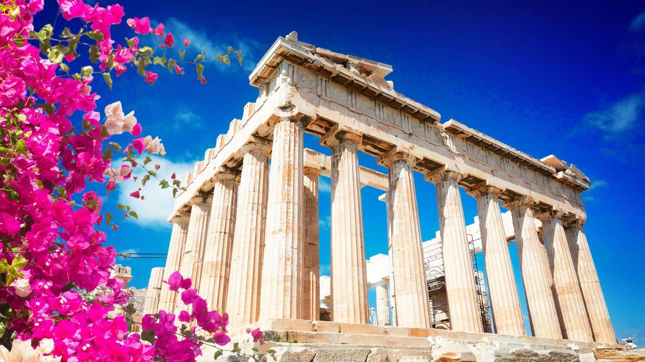 Griechenland Attika Athen Akropolis Online-Puzzle
