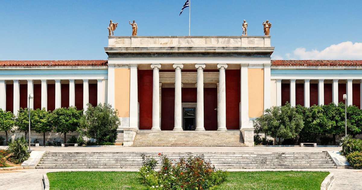 Греция Аттика Афины Архитектурный музей пазл онлайн