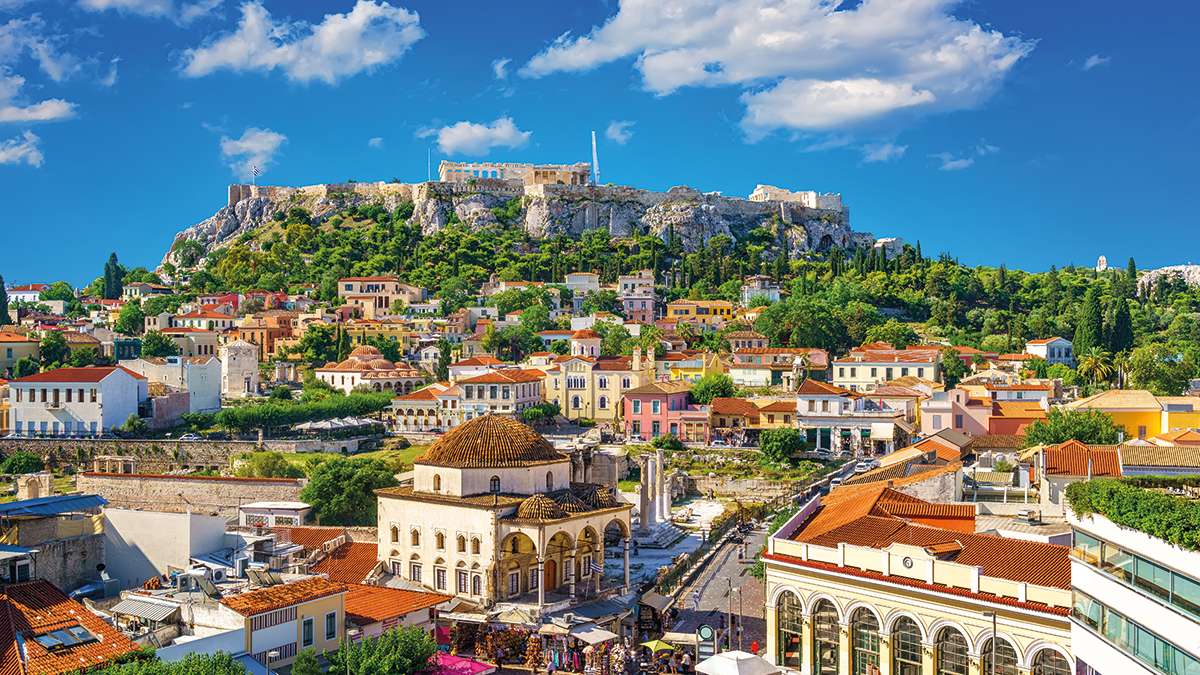 Griekenland Attica Athene online puzzel