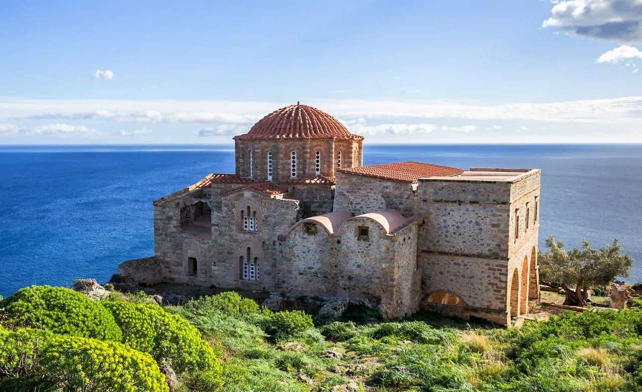 Grèce Péloponnèse Monemvasia puzzle en ligne