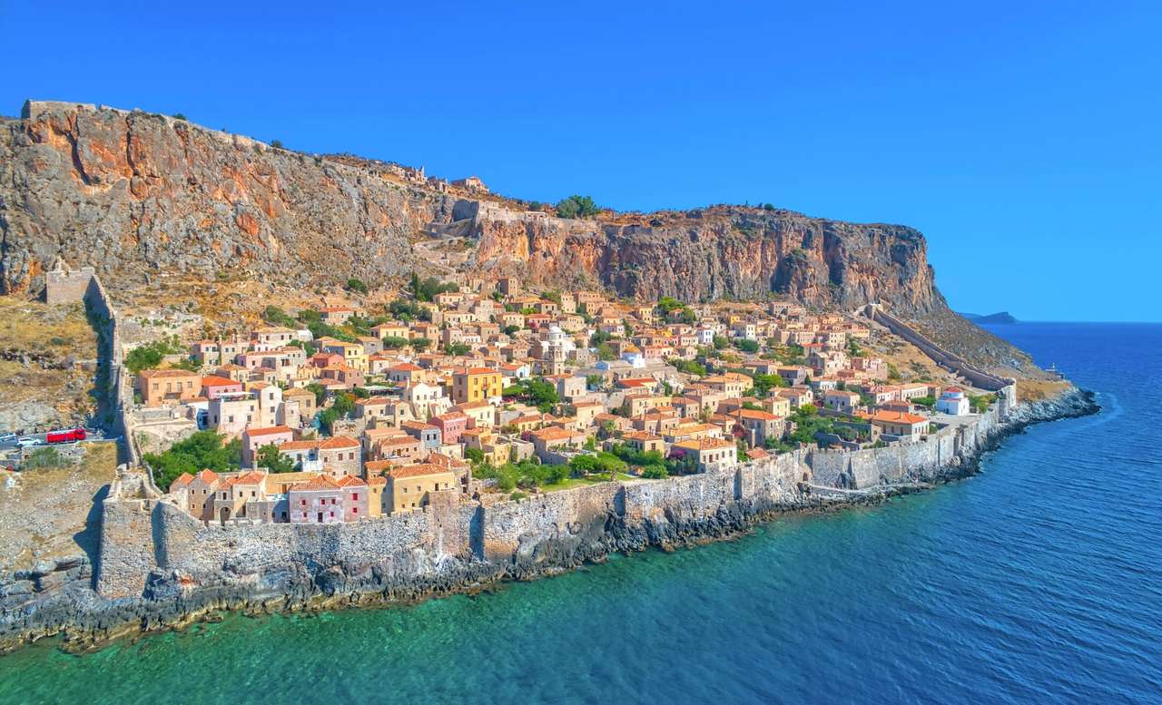 Grecia Peloponez Monemvasia jigsaw puzzle online